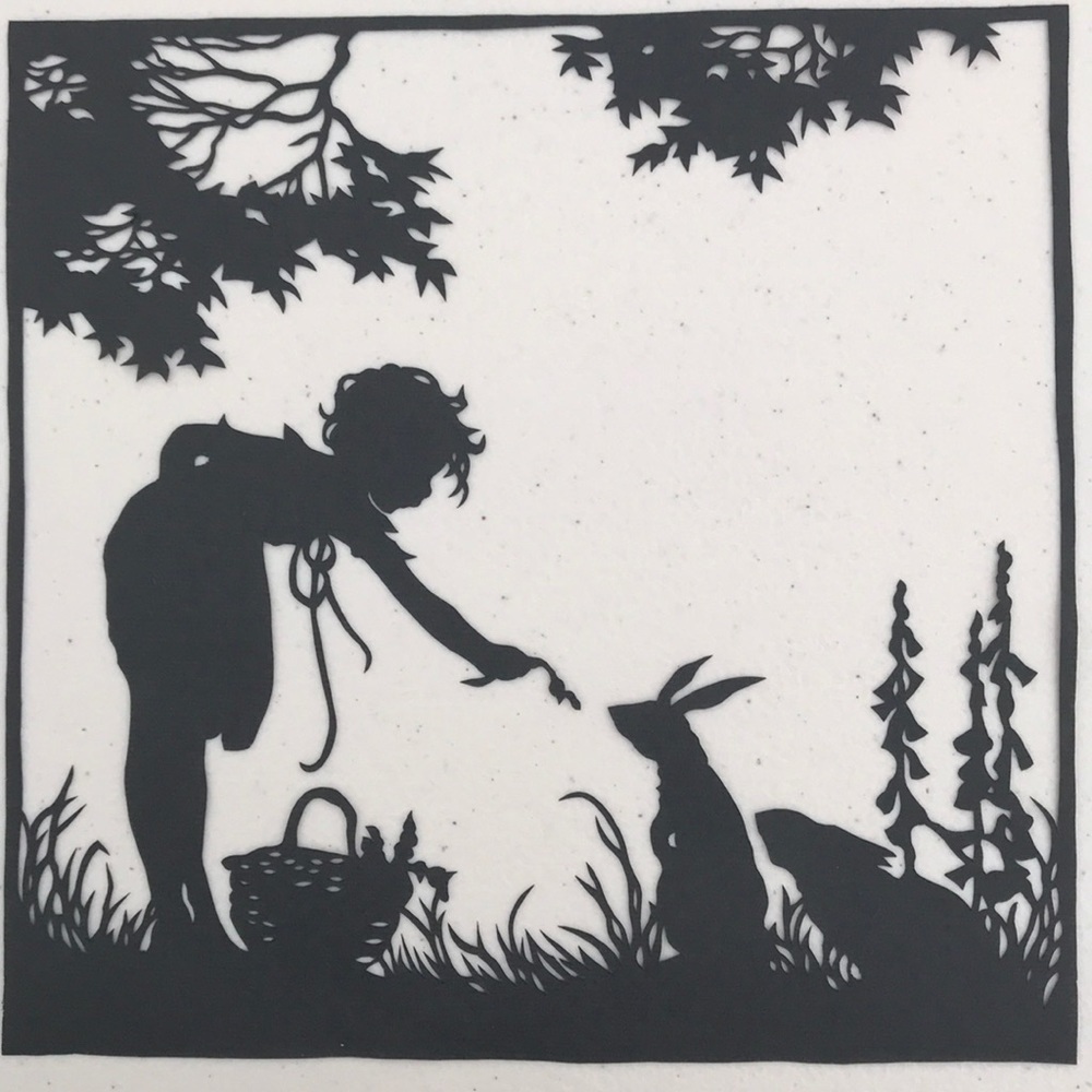 💖 Handmade PaperCut Silhouette Scherenschn…